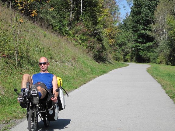 Robert-on-a-HP-Velotechnik-